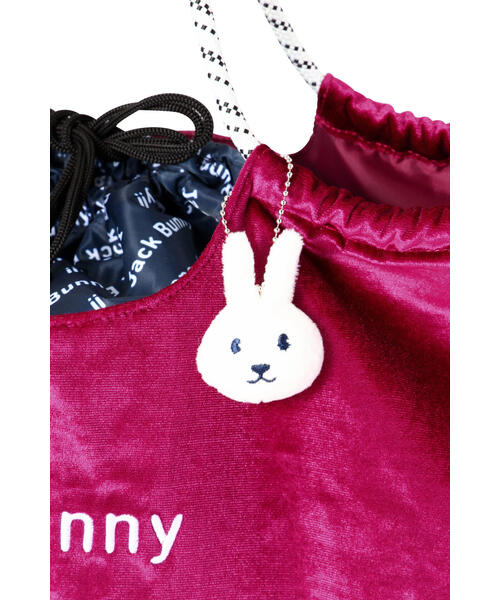 ジャックバニー　ベロアトートバック Jack Bunny!!（ジャックバニー）の「【Jack Bunny!!】ベロア