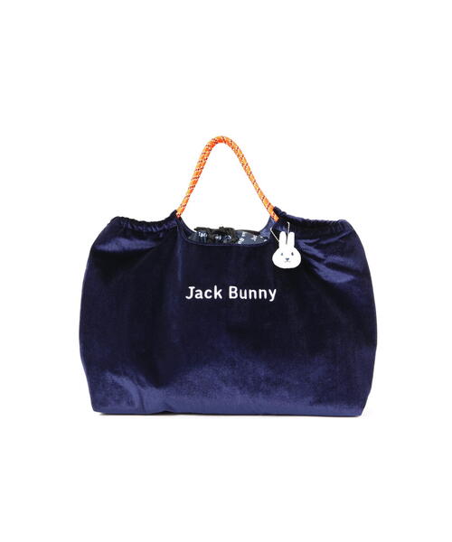 ジャックバニー　ベロアトートバック Jack Bunny!!（ジャックバニー）の「【Jack Bunny!!】ベロア