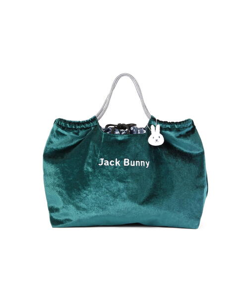 ジャックバニー　ベロアトートバック Jack Bunny!!（ジャックバニー）の「【Jack Bunny!!】ベロア