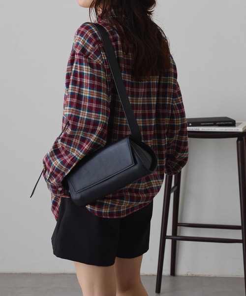 NUNIFE(ユニフィー)の「《さやべびコラボ》チェックシャツ(シャツ/ブラウス・レディース・グリーン/レッド・MEDIUM/LARGE)」の15枚目の写真
