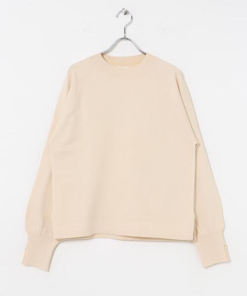 ITEMS URBANRESEARCH（アイテムズ アーバンリサーチ）の「ラグランニットプルオーバー（ニット/セーター・レディース・ブラック/オフホワイト/グリーン系その他/モカ・FREE）」の14枚目の写真