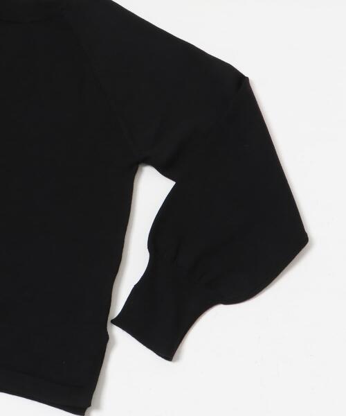 ITEMS URBANRESEARCH（アイテムズ アーバンリサーチ）の「ラグランニットプルオーバー（ニット/セーター・レディース・ブラック/オフホワイト/グリーン系その他/モカ・FREE）」の20枚目の写真