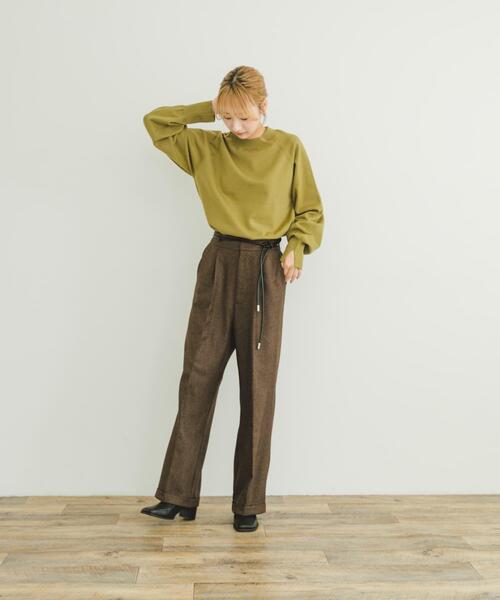 値下げ価格！URBAN RESEARCH カーキラグランセーター 新品（メンズ） セール】ラグランニットプルオーバー（ニット/セーター）｜ITEMS