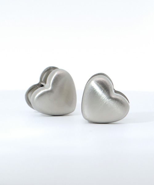 Cepica(セピカ)の「【LIMITED NUMBER】ハートワンタッチピアス(316Lステンレス)(ピアス(両耳用)・レディース・シルバー/ゴールド・FREE)」の11枚目の写真