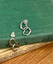 【apres jour clair×ARIAZ】二連ハートピアス