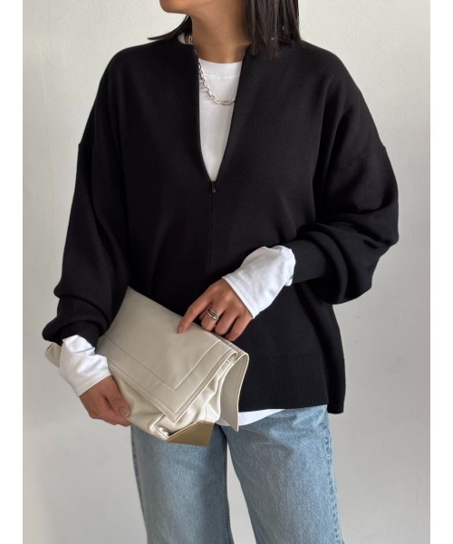 Emma Taylor(エマテイラー)の「シルケットロングスリーブTシャツ(Tシャツ/カットソー・レディース・ホワイト・FS/FREE)」の4枚目の写真