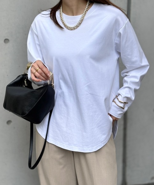シルケットロングスリーブTシャツ Emma Taylor│STYLEDOOR スタイルドア