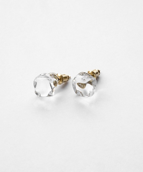 HARIO Lampwork Factory（ハリオランプワークファクトリー）の「【HARIO Lampwork Factory】ピアス フロート（ピアス（両耳用）・レディース・クリア・フリー）」の9枚目の写真