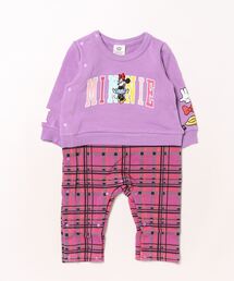 Disney（ディズニー）の「ディズニー サテンロゴ ロンパース 0098B（ロンパース・キッズ）」