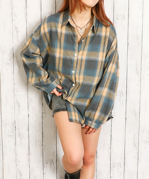 セール】チェックシャツ（シャツ/ブラウス）｜GORGE（ゴージ）の