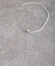 atlo（アトロ）の「オケージョン二次会同窓会結婚式パールスネークチェーン（ネックレス）」