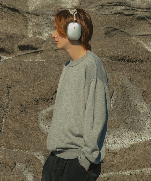 WETTEMPT(ウィテンプト)の「WOOL MIX BASIC CREW NECK KNIT /ウール混ベーシッククルーネックニット(ニット/セーター・メンズ・ブラック/グレー/レッド・SMALL/MEDIUM/LARGE)」の18枚目の写真