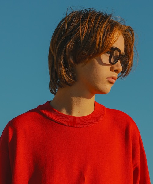 WETTEMPT(ウィテンプト)の「WOOL MIX BASIC CREW NECK KNIT /ウール混ベーシッククルーネックニット(ニット/セーター・メンズ・ブラック/グレー/レッド・SMALL/MEDIUM/LARGE)」の9枚目の写真