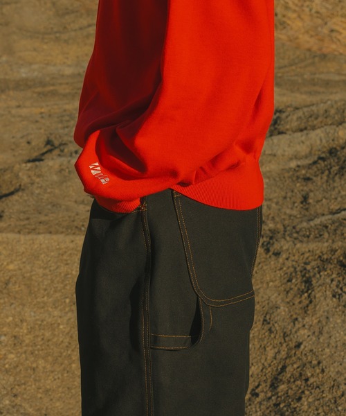 WETTEMPT(ウィテンプト)の「WOOL MIX BASIC CREW NECK KNIT /ウール混ベーシッククルーネックニット(ニット/セーター・メンズ・ブラック/グレー/レッド・SMALL/MEDIUM/LARGE)」の13枚目の写真