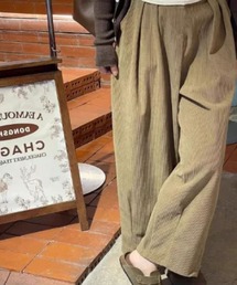 その他パンツ（ブラウン/茶色系・コーデュロイ）ファッション