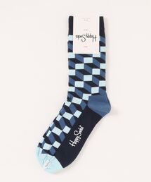 IO（イオ）（イオ）の「◆HAPPY SOCKS◆ジオメトリックデザインソックス（ソックス/靴下）」