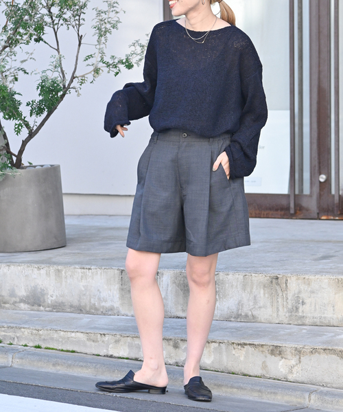 OUTDOOR PRODUCTS(アウトドアプロダクツ)の「ORDINARY ショートパンツ(その他パンツ・レディース・カーキ/グレー・38/36)」の8枚目の写真