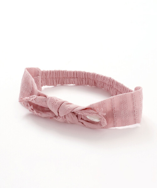 SLAP SLIP BABY(スラップスリップベビー)の「【お揃い】レースリボンヘアバンドベビー(44~54cm)(その他ベビー用品・キッズ・イエロー/ピンク/ホワイト・FREE)」の11枚目の写真