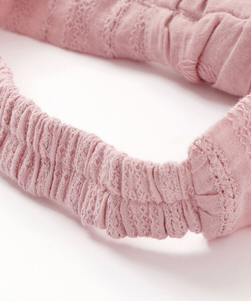 SLAP SLIP BABY(スラップスリップベビー)の「【お揃い】レースリボンヘアバンドベビー(44~54cm)(その他ベビー用品・キッズ・イエロー/ピンク/ホワイト・FREE)」の5枚目の写真