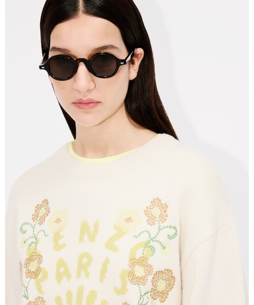 'KENZO Jungle Flower' エンブロイダリー ウール ジャンパー