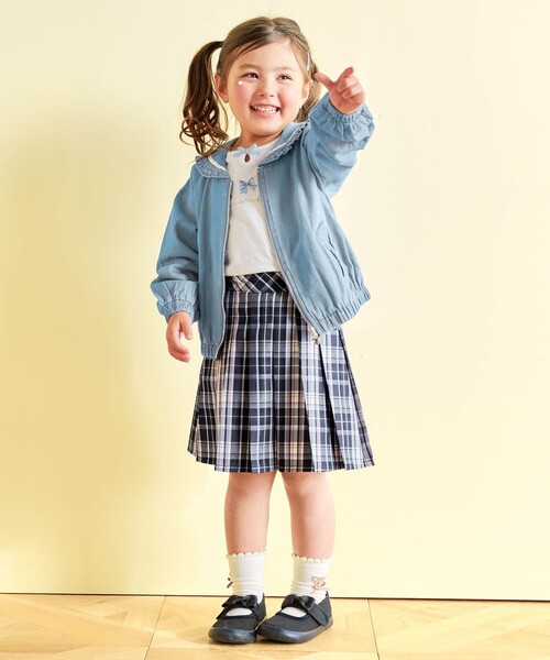 ANY(エニィ)の「リボンバレエシューズ(その他シューズ・キッズ・ブラック系/ネイビー系・22/15 /20/18/17/19/21/16)」の4枚目の写真