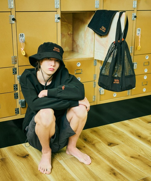 WETTEMPT(ウィテンプト)の「MESH SAUNA BAG /メッシュサウナバッグ(トートバッグ・メンズ・ブラック・FREE)」の16枚目の写真
