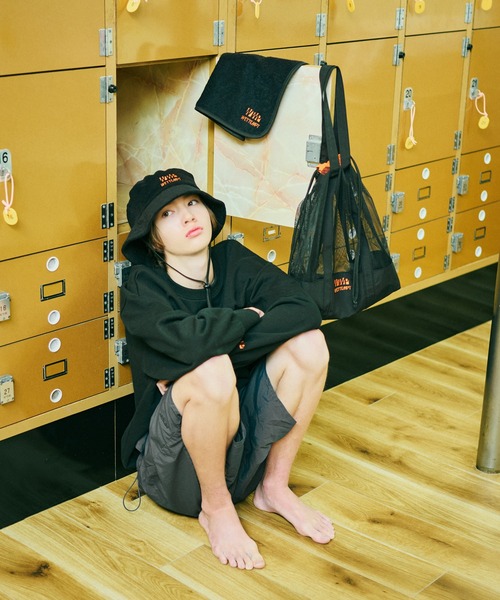 WETTEMPT(ウィテンプト)の「MESH SAUNA BAG /メッシュサウナバッグ(トートバッグ・メンズ・ブラック・FREE)」の18枚目の写真
