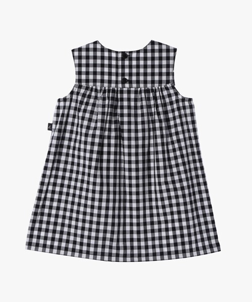 agnes b.（アニエスベー）の「CAV7 L ROBE. ベビー ワンピース（ワンピース・キッズ・ブラック・18M/2YEAR/1YEAR）」の2枚目の写真