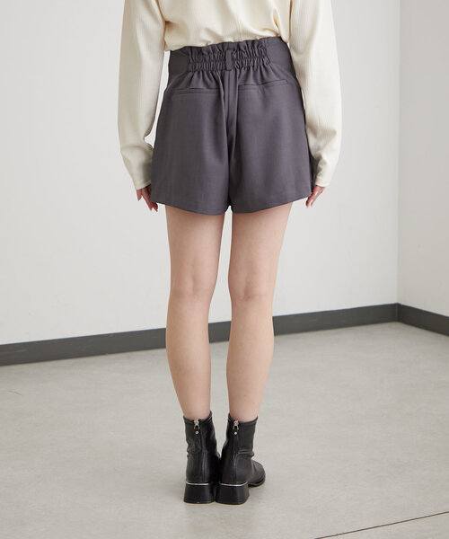 mline（エムライン）の「[mline]シンプルショートパンツ（その他パンツ・レディース・ブラック/チャコールグレー・2/1）」の19枚目の写真