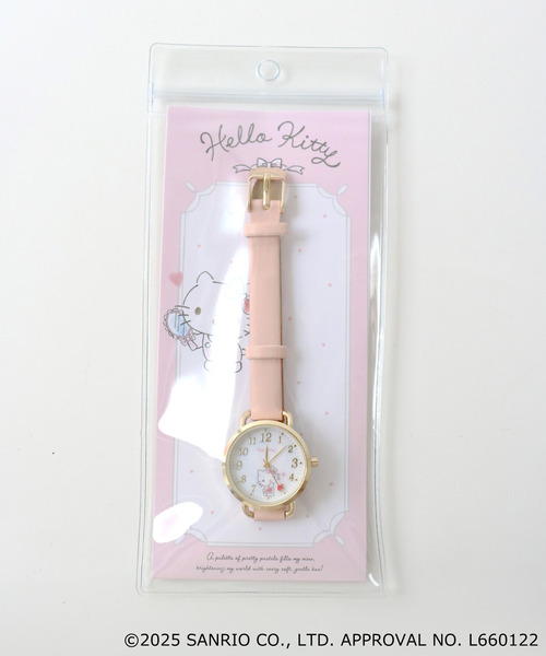sanrio(サンリオ)の「〈SANRIO/サンリオ〉Watch/サンリオ キャラクターズ 腕時計 ハート針 ウォッチ G(アナログ腕時計・レディース・ブルー/ピンク/パープル/グレー/チェリーピンク/ベージュ・FREE)」の20枚目の写真