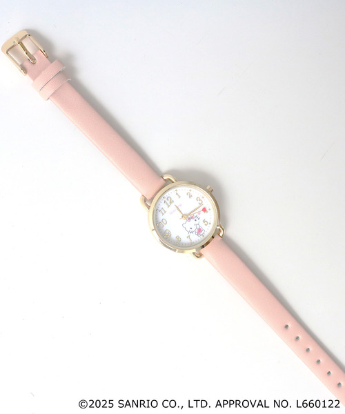 sanrio(サンリオ)の「〈SANRIO/サンリオ〉Watch/サンリオ キャラクターズ 腕時計 ハート針 ウォッチ G(アナログ腕時計・レディース・ブルー/ピンク/パープル/グレー/チェリーピンク/ベージュ・FREE)」の19枚目の写真