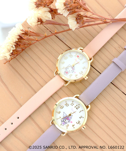 sanrio(サンリオ)の「〈SANRIO/サンリオ〉Watch/サンリオ キャラクターズ 腕時計 ハート針 ウォッチ G(アナログ腕時計・レディース・ブルー/ピンク/パープル/グレー/チェリーピンク/ベージュ・FREE)」の15枚目の写真