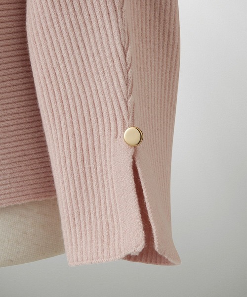 HUIT bouquet(ユイット)の「セレクト 袖スリット ドルマン ニット プルオーバー HUIT(ニット/セーター・レディース・グレー/ピンク/アイボリー/ブラック・M)」の21枚目の写真