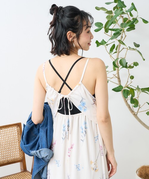 花柄 ワンピース 花柄ワンピース 柄ワンピース シンプル