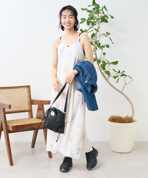 セール】大判花柄キャミワンピース（ワンピース）｜FREAK'S STORE