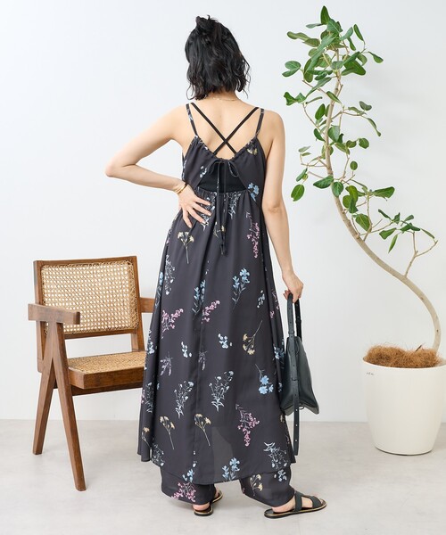 セール】大判花柄キャミワンピース（ワンピース）｜FREAK'S