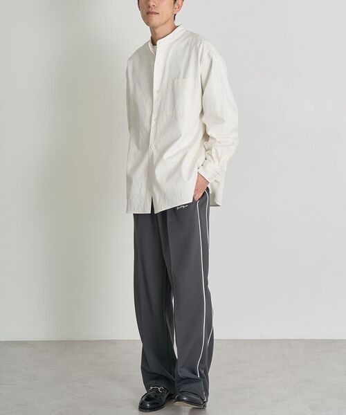 CRAFT STANDARD BOUTIQUE(クラフトスタンダードブティック)の「トラックパンツ(スウェットパンツ・メンズ・チャコールグレー/ネイビー/ブラック・M/L/XL)」の10枚目の写真