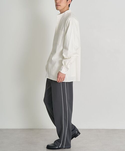 CRAFT STANDARD BOUTIQUE(クラフトスタンダードブティック)の「トラックパンツ(スウェットパンツ・メンズ・チャコールグレー/ネイビー/ブラック・M/L/XL)」の11枚目の写真