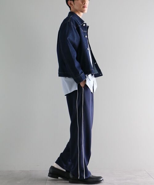 CRAFT STANDARD BOUTIQUE(クラフトスタンダードブティック)の「トラックパンツ(スウェットパンツ・メンズ・チャコールグレー/ネイビー/ブラック・M/L/XL)」の17枚目の写真