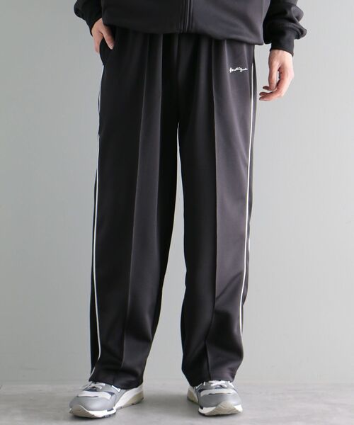 CRAFT STANDARD BOUTIQUE(クラフトスタンダードブティック)の「トラックパンツ(スウェットパンツ・メンズ・チャコールグレー/ネイビー/ブラック・M/L/XL)」の19枚目の写真