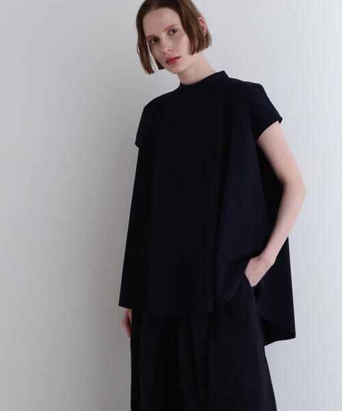 LE PHIL(ルフィル)の「◆SOLOTEXノースリーブブラウス(シャツ/ブラウス・レディース・ホワイト/ネイビー/ブラウン/ブルー/グレー/ブルー系その他2・F)」の4枚目の写真