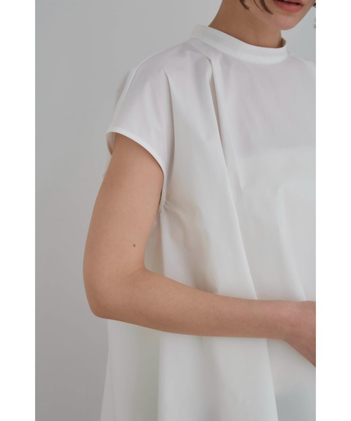 LE PHIL(ルフィル)の「◆SOLOTEXノースリーブブラウス(シャツ/ブラウス・レディース・ホワイト/ネイビー/ブラウン/ブルー/グレー/ブルー系その他2・F)」の12枚目の写真