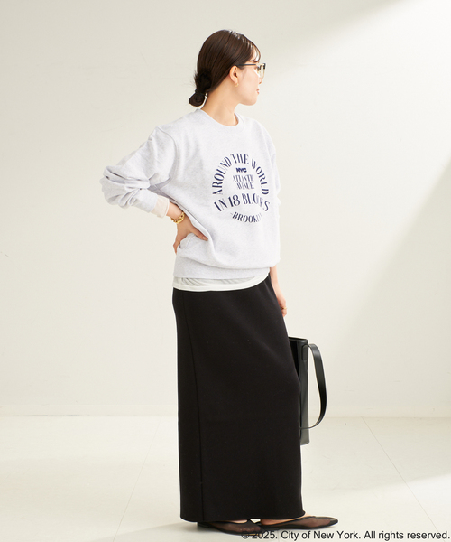 plage(プラージュ)の「NYC Sweat shirts(Tシャツ/カットソー・レディース・グレー/ホワイト・FREE)」の7枚目の写真
