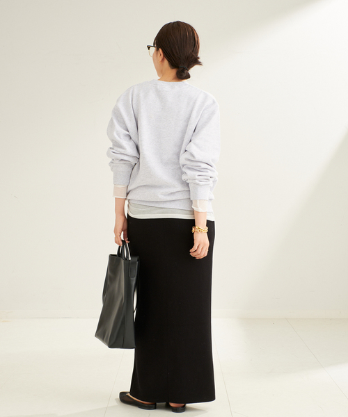 plage(プラージュ)の「NYC Sweat shirts(Tシャツ/カットソー・レディース・グレー/ホワイト・FREE)」の8枚目の写真
