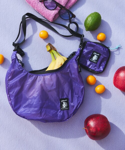 COBMASTER(コブマスター)の「Cobmaster × FREAK'S STORE/コブマスター × フリークスストア 別注 CORDURA BANANA SHOULDER コーデュラ バナナ ショルダーバッグ(ショルダーバッグ・メンズ・ブラック/サックスブルー/パープル/オレンジ/ホワイト・ONE SIZE)」の4枚目の写真