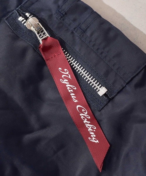 1 to 10 people(ワントゥテンピープル)の「【RS】中綿ヘビーツイル MA-1ボンバージャケット(MA-1・メンズ・カーキ/ブラック・LARGE/MEDIUM/X-LARGE)」の12枚目の写真