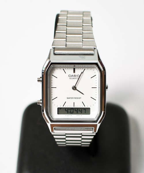 RS】【CASIO（カシオ）】アナデジ メタル（アナログ腕時計）｜CASIO