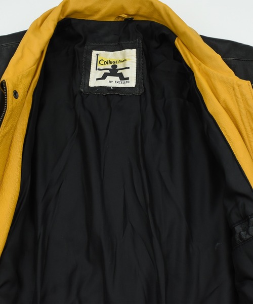 VINTAGE（ヴィンテージ）の「【ヴィンテージ古着】IOWA HAWKEYES スタジアムジャンパー（スタジャン・メンズ・ブラック・LARGE）」の7枚目の写真