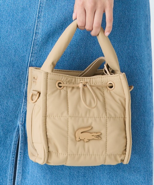 LACOSTE(ラコステ)の「ナイリア キルティングバケット LACOSTE(ラコステ)の「ナイリア キルティングバケット