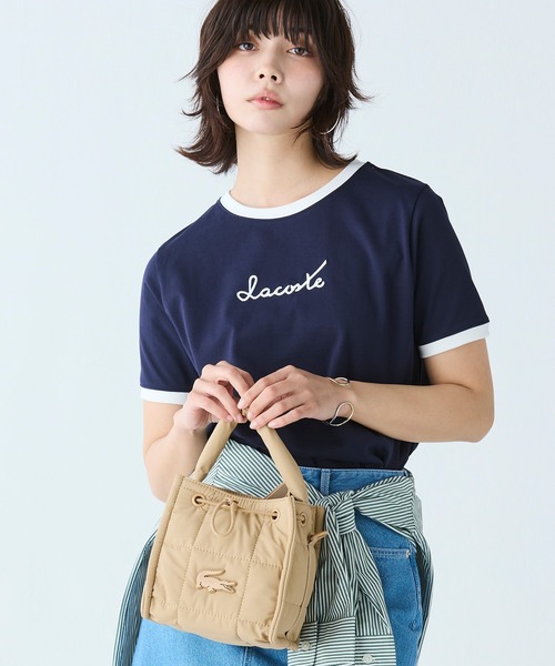 LACOSTE（ラコステ）の「ナイリア キルティングバケットショルダー 